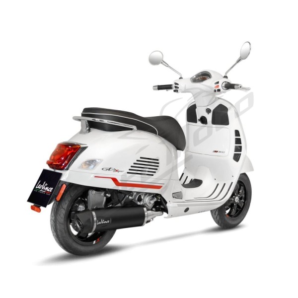 LEOVINCE Nero Full-System Exhaust VESPA GTS 300 21-24