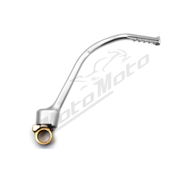 Psychic kick starter lever Silver HONDA CRF 450R 09-16