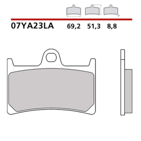 Brembo stabdžių trinkelės YAMAHA