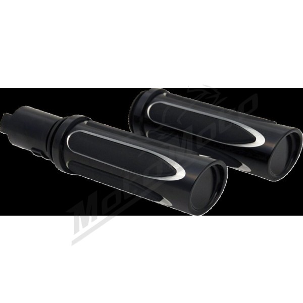 ARLEN NESS Deep Cut Comfort Series Grips Harley Davidson FLHX / FLHXSE / FLTRX / FLTRXSE / FLTRXSTSE 1923-1977cc 23-24