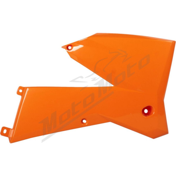POLISPORT Radiatoriaus plastikai oranžiniai KTM EXC / EXC-F / SX / XC 125-525 05-24