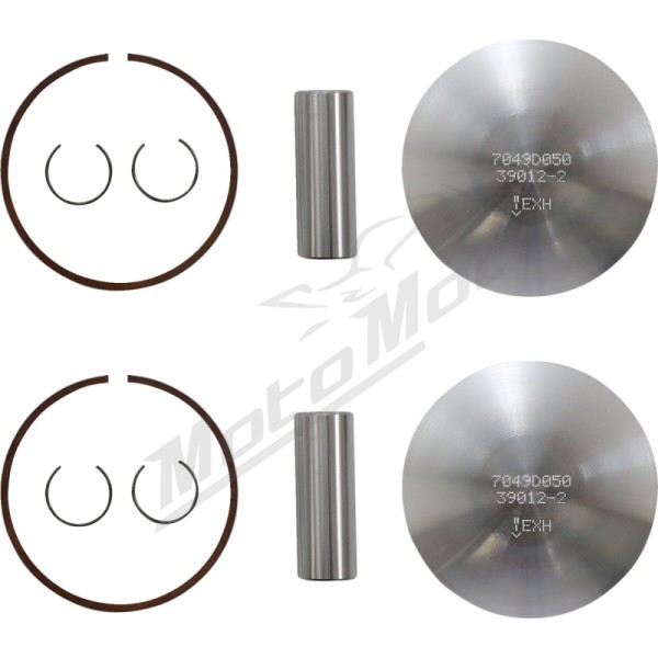 WOSSNER Piston Kit 78,37mm Lynx / Ski Doo 700cc 00-01