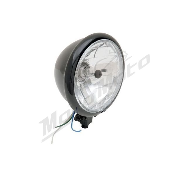 DRAG SPECIALTIES Diamond-Style Bottom-Mount 14,5 cm (5-3/4") Headlight Assemblies