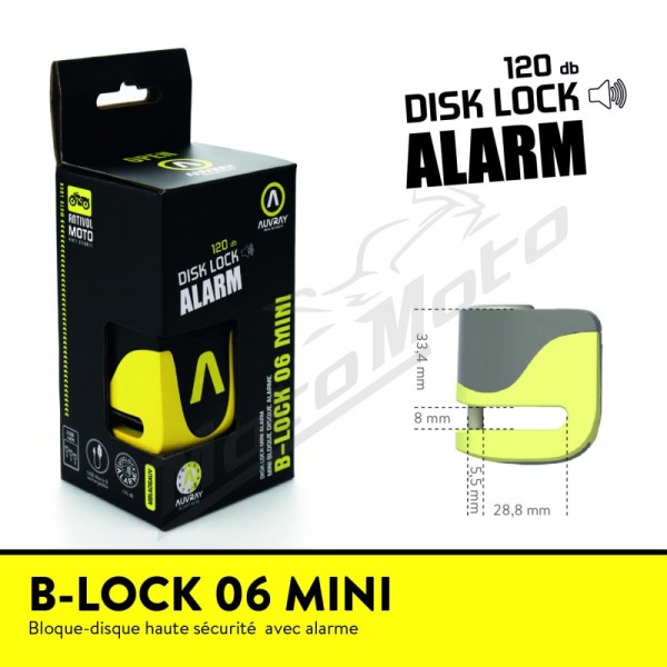 AUVRAY B-Lock 10 MINI Stabdžių disko užraktas 