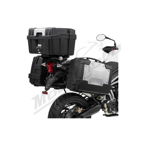 KAPPA Top case frame KTM With Monokey Plate Triumph Tiger 800 11-19