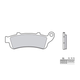 BREMBO Street Sintered stabdžių trinkelės priekinės HONDA / KAWASAKI 400-1800cc 1997-2024