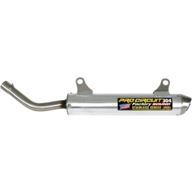 PRO CIRCUIT 304 Silencer Stainless Steel/Aluminum Yamaha WR / YZ 250 93-97