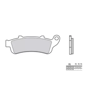 BREMBO Street Sintered stabdžių trinkelės priekinės HONDA / KAWASAKI 400-1800cc 1997-2024