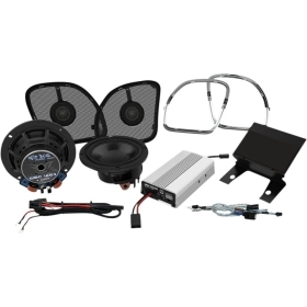 WILD BOAR AUDIO 400  Amp/Speaker Kit Harley Davidson FLTRK / FLTRU / FLTRUSE2 1690-1923cc 15-24