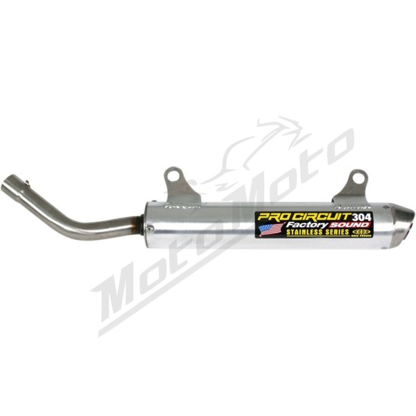 PRO CIRCUIT 304 Silencer Stainless Steel/Aluminum Yamaha WR / YZ 250 93-97