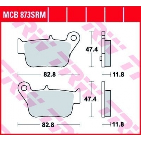 BRAKE PADS TRW MCB873SRM