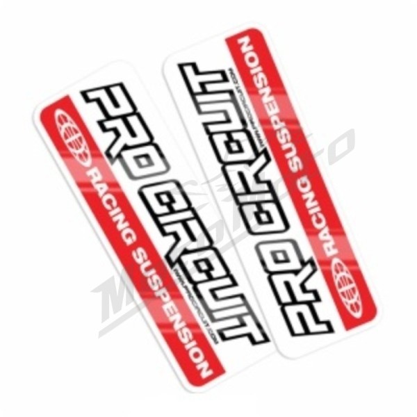 PRO CIRCUIT Standard Fork Decals 2pcs