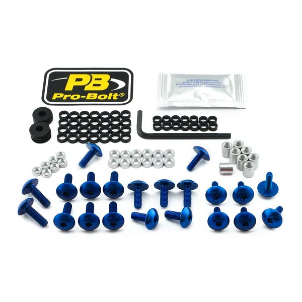PRO BOLT Aluminium Fairing Bolt Kit for Suzuki GSX-R 1000cc 12-16