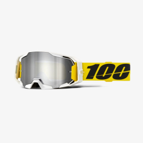 100% Armatic Valera googles (silver mirror lens)