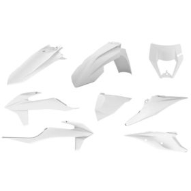 Polisport Pilnas plastikų komplektas KTM EXC / EXC-F 150-500cc 20-23 Balta