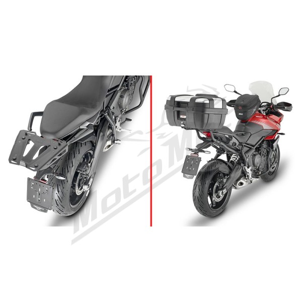 Givi Galinės Monokey / Monolock daiktadėžės laikiklis Triumph Tiger 660 Sport 2022