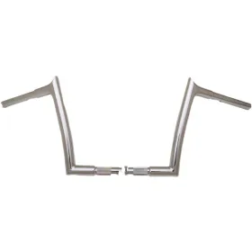 FAT BAGGERS INC. Pointed Top Handlebar Chrome 89x25.5cm Harley Davidson FLD / FLHCS / FLHR / FLSTF / FXDB / FXST / FXSTC 1340-1868 85-24