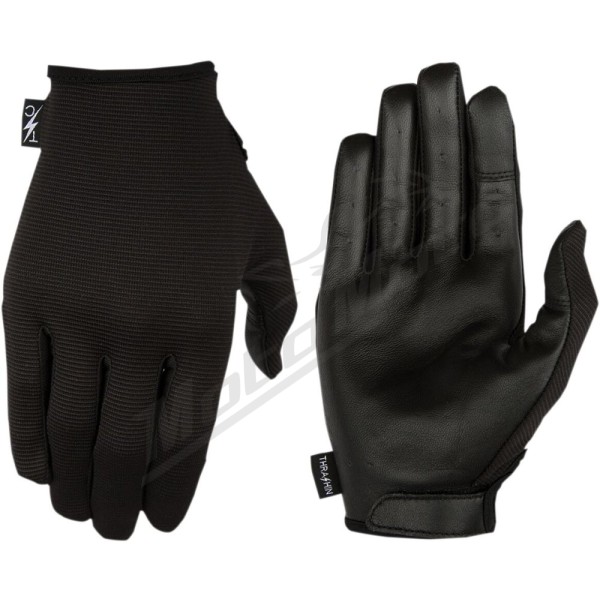 THRASHIN SUPPLY CO. Stealth Leather Palm Gloves