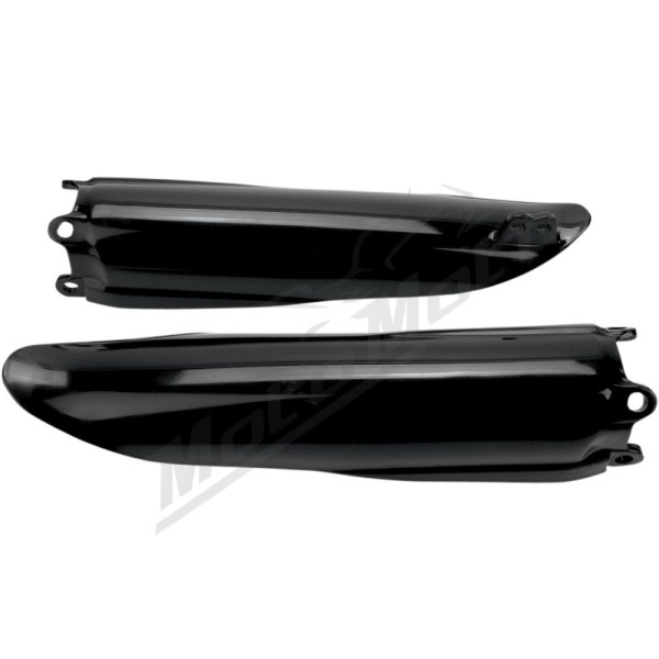 UFO Fork Guards Yamaha YZ / YZ F 125-450cc 08-21 Black