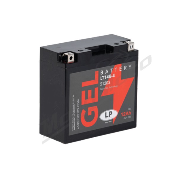 LANDPORT Accumulator battery 12 Ah 180 A EN 12V LT14B-4