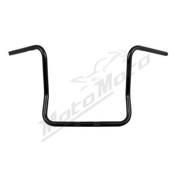 MAGNUM SHIELDING Ape Hanger Handlebar Black 88cm Harley Davidson FLH / LFHT / FLHTCU / FLHTI / FLHX / FLHXSE 1340/1977 96-24