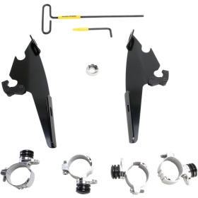 MEMPHIS SHADES HD Batwing Fairing Trigger-Lock Mounting Kit Harley Davidson XL 883-1200 11-19