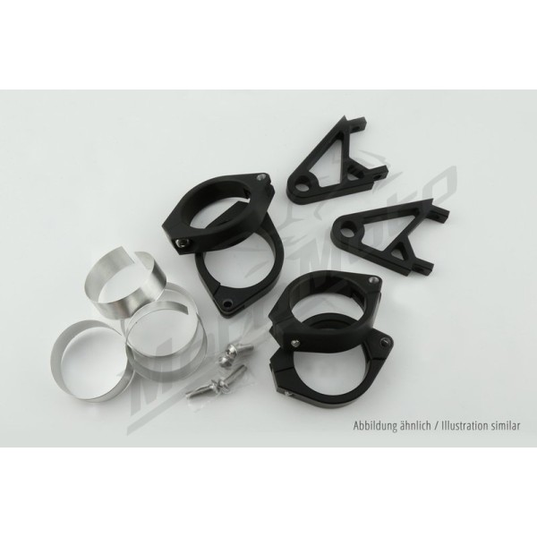 HIGHSIDER pro XS Lamp Holder Black Set For 35-37mm