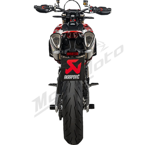AKRAPOVIC Slip-On Anglies pluošto / titano duslintuvai Ducati Hypermotard  698 24-25