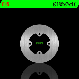 NG Front Fixed Brake Disc 185x4mm Honda CBR / CBX / VFR / VF 600-1000cc 84-92