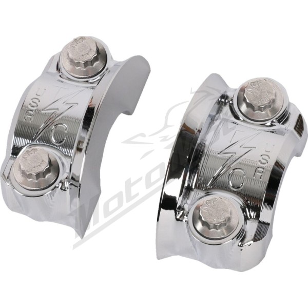 THRASHIN SUPPLY CO. Speedway Perch Clamp Harley Davidson FLD / FLDE / FLFB 1340-1923cc 86-25