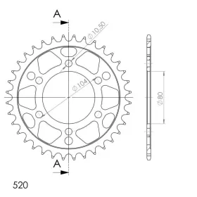 Supersprox Rear sprocket 1478.34