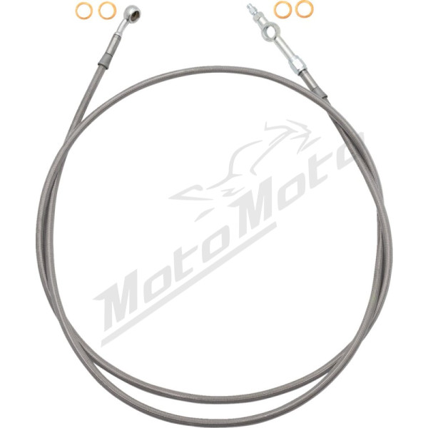 FAT BAGGERS INC. EZ Install Brake Line 160cm Harley Davidson FLHT / FLHTCU / FLHTCUSE8 / FLHXSE2 1584-1800cc 08-13