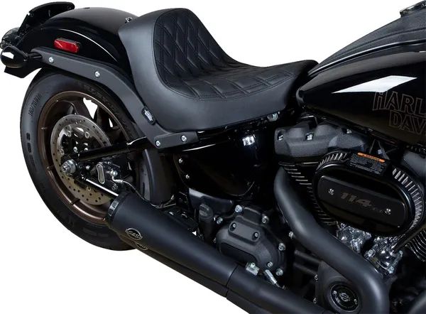 DRAG SPECIALTIES SEATS Solo Seat Harley Davidson FLSB / FXLR / FXLRS / FXLRST 1750-1923cc 18-26