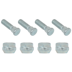 Bronco Bolt and Nut set for Wheelspacers M10 x 1.25 x 42mm (4pcs)