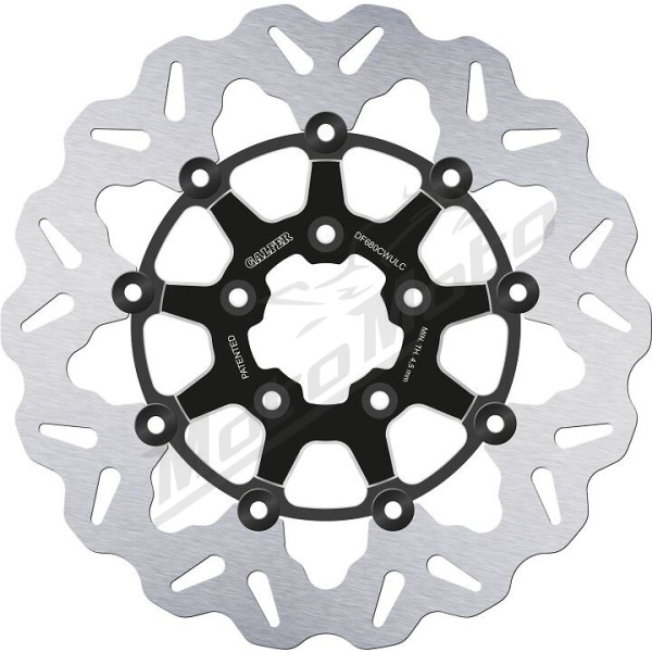 GALFER "Wave®" priekinis stabdžių diskas Harley Davidson FLHR / FLHRS / FLHTC / FLHX / FLSTN / FXBRS / FXDC / FXDF / XG / XL / XR 500-1923cc 00-23