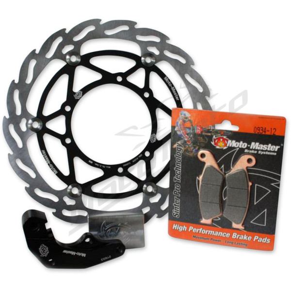 MOTO-MASTER Floating Front Brake Kit 260mm Kawasaki KX 85-112 01-21