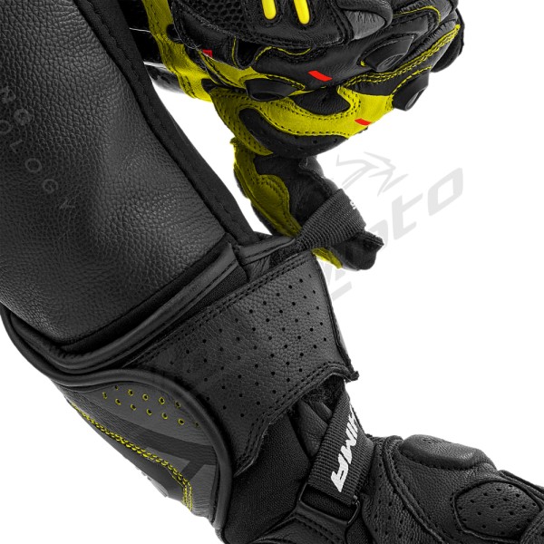 Shima RS-3 Men Leather Gloves Black / Yellow