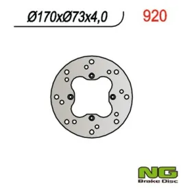NG Galinis fiksuotas stabdžių diskas 270X5mm Honda TRX 650-680cc 03-18