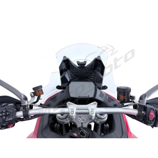 WRS DU038T Side Deflectors Clear Ducati Multistrada V2 900cc ABS 2025