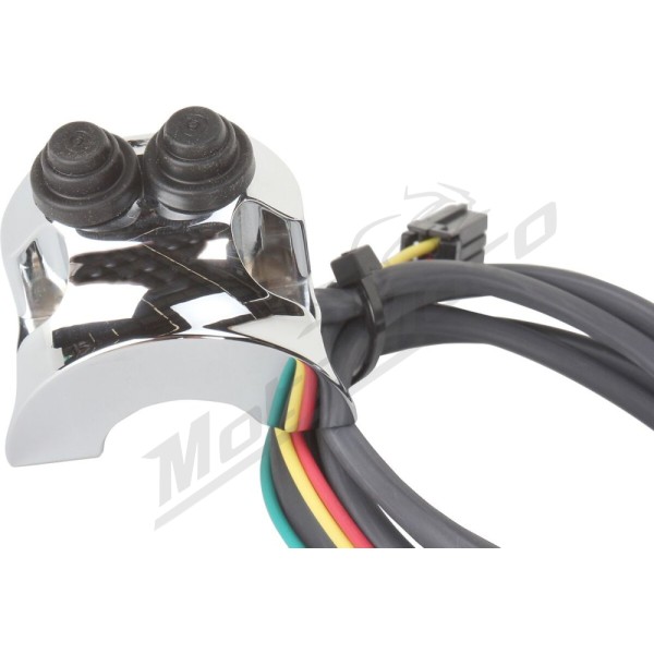 LEGEND SUSPENSION Chrome Legend Handlebar Mounted Control Assembly Harley Davidson FLHR / FLHRC / FLHTI / FLHX / FLTRX 1450/1977 99-25