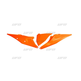 Ufo galiniai šoniniai plastikai KTM SX / EX-F / EXC / EXC-F 125-500cc 19-23 Oranžinė