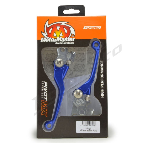 MOTO-MASTER Pivot Lever Set Blue Husqvarna / KTM 125-501 14-21