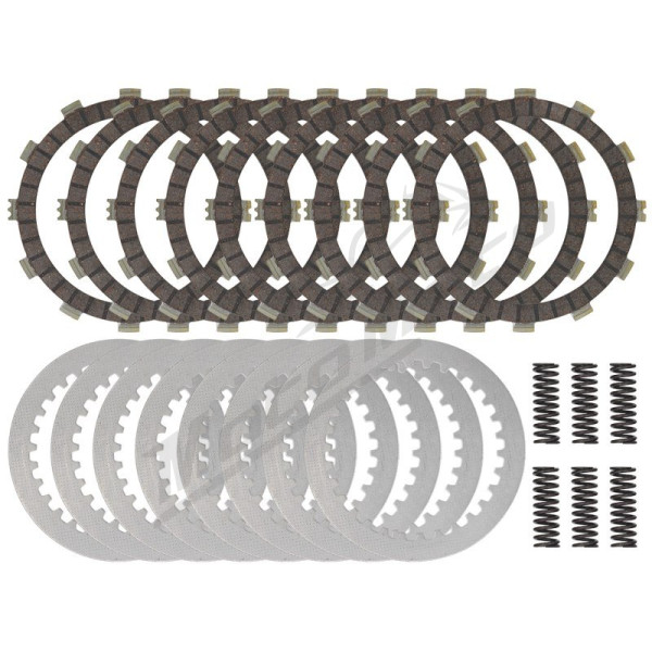 Psychic clutch discs, spacers and springs set (ebs2352) (ebs092) YAMAHA YZF 450 03-04