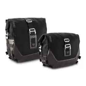 SW-MOTECH Legend Gear LC1 & LC 2 Side Bag System Brown Edition Royal Enfield Guerrilla 450 2024