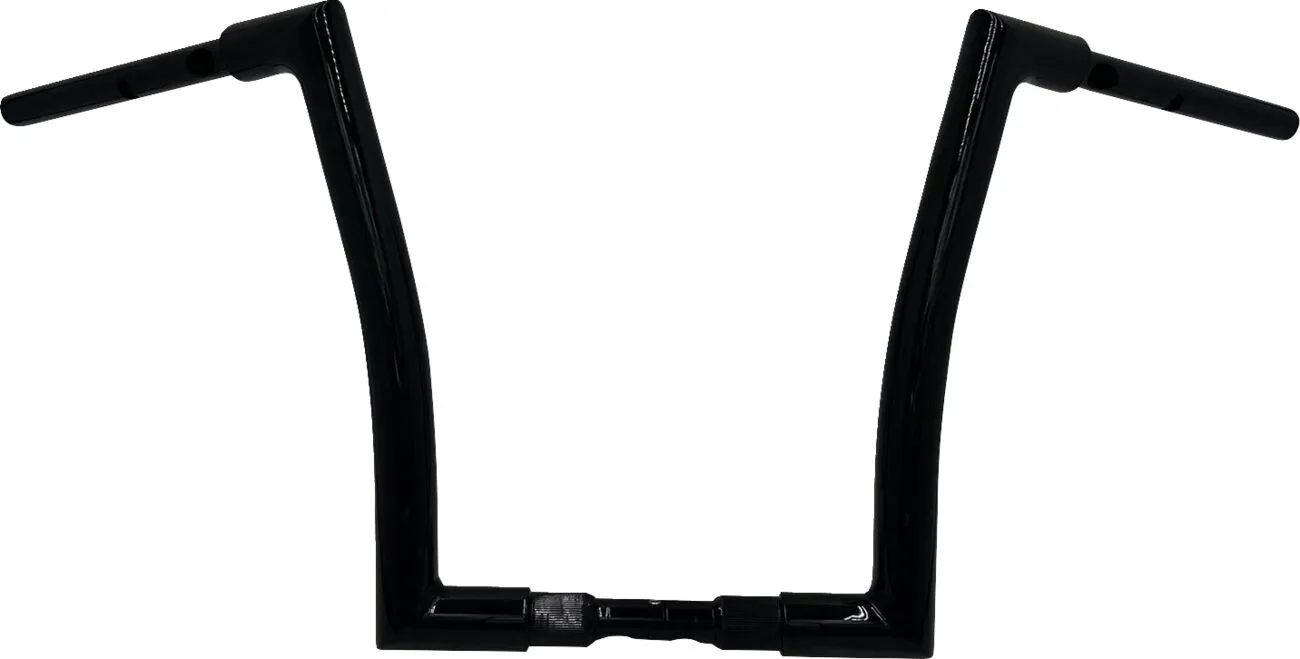 FAT BAGGERS INC. 1-1/2" EZ Install Flat Top Sharknose Handlebar Black 38mm 89cm (35,5cm)