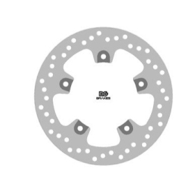 NG BRAKES DIS2107 Front Round Fixed Brake Disc APRILIA SXR 50 21-24