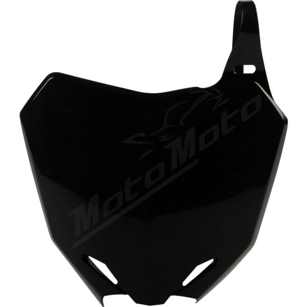 POLISPORT Priekinis numerio plastikas juodas Suzuki RM-Z 250-450 08-18