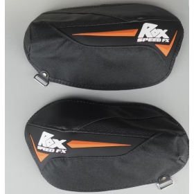 Rox Generation 2 Flex-tec Handguard, Black/Orange