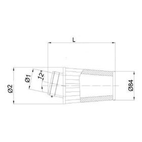 BMC oro filtras kūginis Ø65 mm - FBSA65-128