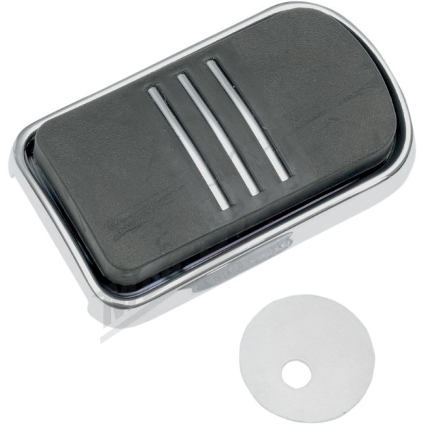 DRAG SPECIALTIES Sweeper Brake Pedal Pad Harley Davidson FLD / FLH / FLHC / FLHR / FLHRC / FLHRCI 1200-1800cc 80-13